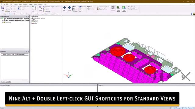 Ansys Classic Icepak & AEDT Icepak: Default and Customer User Views смотреть онлайн