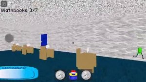 old baldi's Basics remastered Roblox gameplay