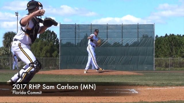 2017 RHP Sam Carlson (MN), Florida Commit 10 21 16 смотреть онлайн