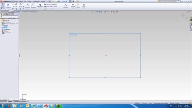 SolidWorks Aspectos Basicos PLANOS (VIDEO 1) смотреть онлайн
