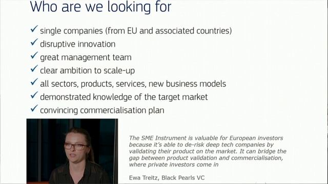 Dr. Bertrand Wert @ IISM 2019: "The New European Innovation Council SME instrument" смотреть онлайн