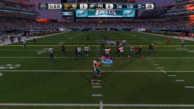POOR FIRST HALF!! | MADDEN 15 | EAGLES VS SAINTS | FULL GAME | XBOX ONE | ONLINE GAMEPLAY смотреть онлайн