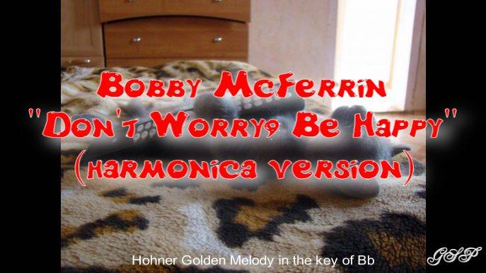 Bobby McFerrin "Don't Worry, Be Happy" (версия для губной гармоники) смотреть онлайн