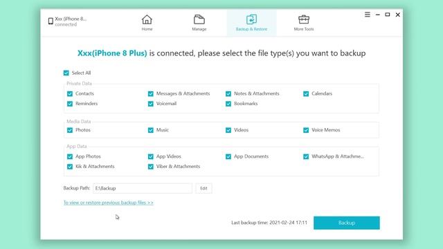 The Best IPhone Backup Extractor - Tenorshare ICareFone
