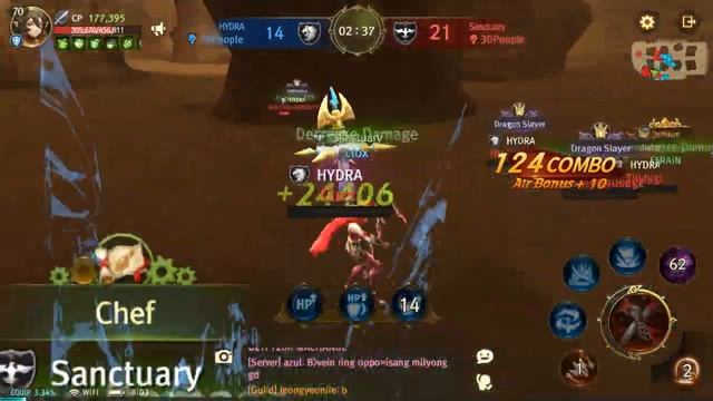 World Of Dragon Nest - Guild WAR SACTUARY VS HYDRA!!! смотреть онлайн