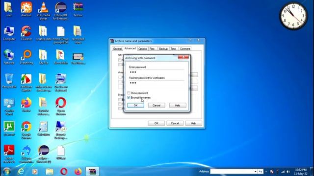 How to Add Password on video file via Win Rar | Video per Password lagana sikhe Win Rar ke dwara смотреть онлайн