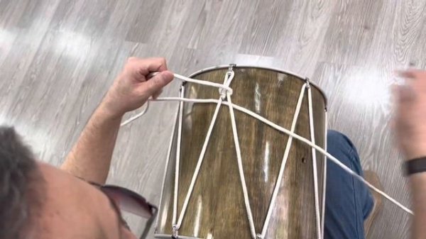 Параметры, перетяжка и настройка БАРАБАНА / 12 УРОК