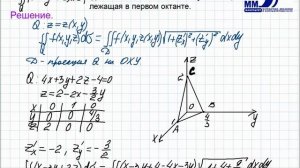 3_21_Поверхностный интеграл первого рода
