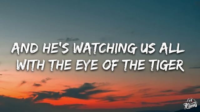 [1 HOUR 🕐 ] Survivor - Eye Of The Tiger (Lyrics) смотреть онлайн