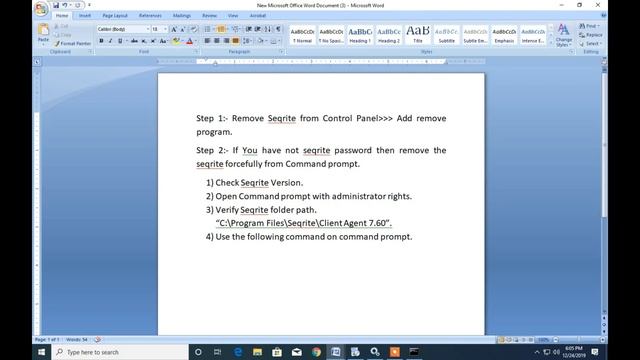 Remove Seqrite End Point Security without Password. смотреть онлайн