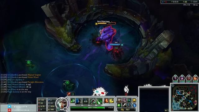 Challenger Riven Top vs Nautilus- Patch 6.4 Game 11 6-2-9 смотреть онлайн
