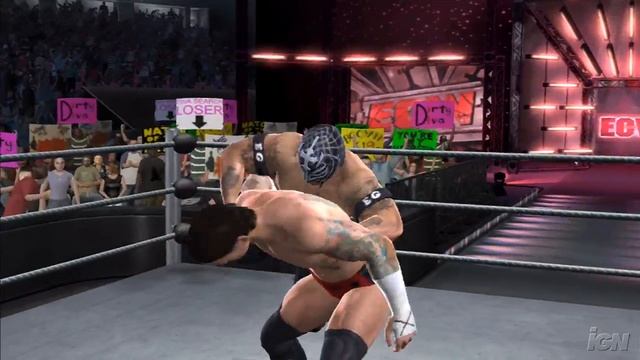 WWE Smackdown Vs. Raw 2008 High Flyer Personality смотреть онлайн