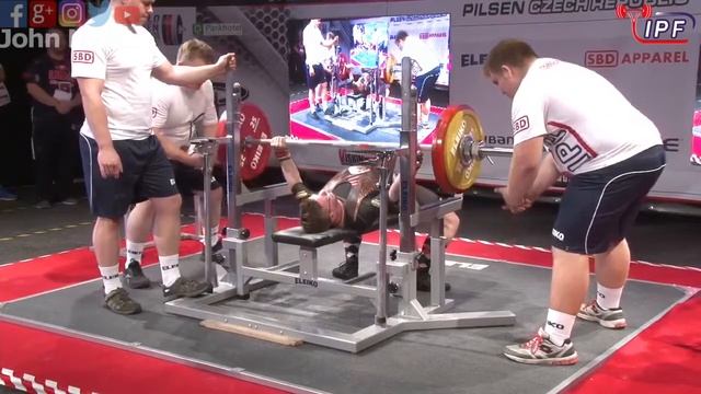 Michael Hafenbrack - 667.5kg 9th Place 66kg - IPF World Open Powerlifting Championship 2017 смотреть онлайн