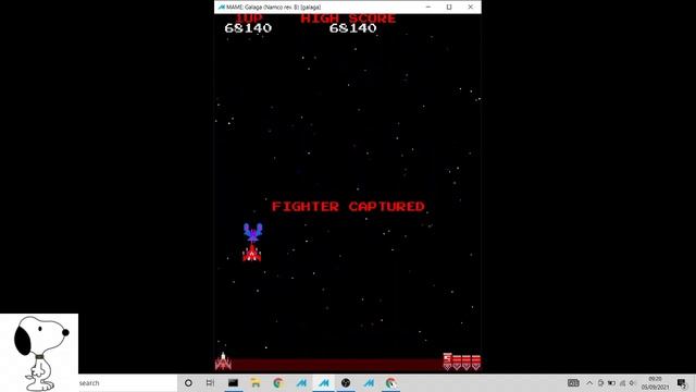 MAME - Galaga - 143,220 смотреть онлайн