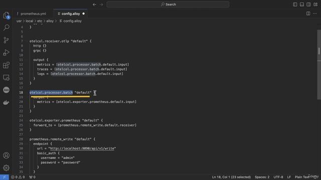 79. Configuring Grafana Alloy to Receive, Process and Export Opentelemetry Signals смотреть онлайн