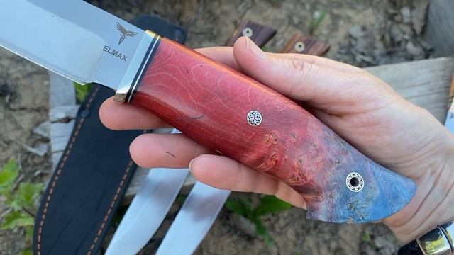 4 новых ножа из стали Элмакс смотреть онлайн