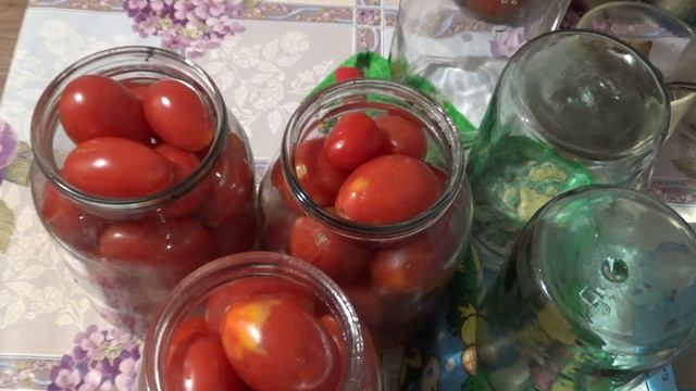 139. Мои томаты в томатном соке. Заготовки. смотреть онлайн