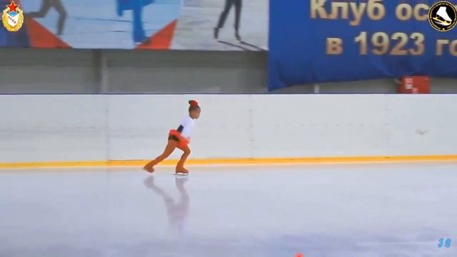 アリョーナ・ジリナ（Алена ЖИЛИНА）2 Ю　ЦСКА "Призы Деда Мороза" смотреть онлайн