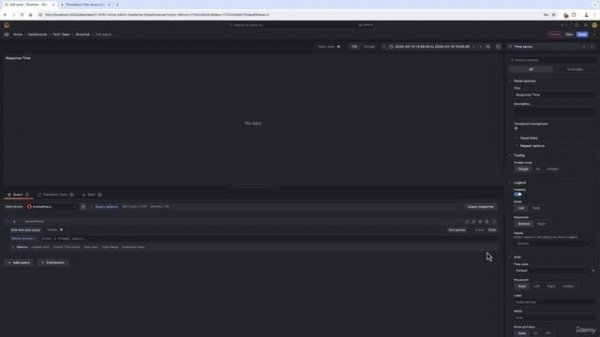 39. Creating Your First Panel  The Time Series Panel