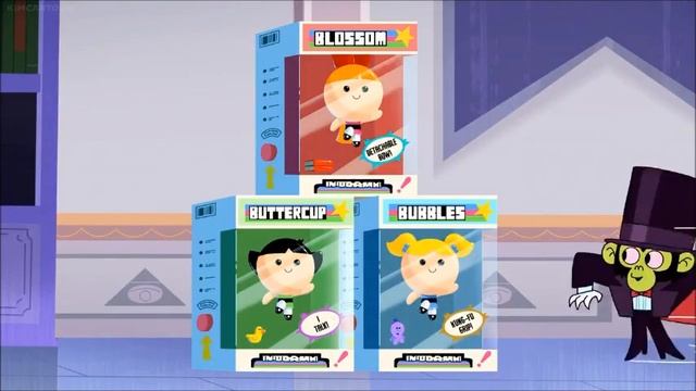 The Powerpuff Girls (2016) - Girls transforms into Action Figures смотреть онлайн