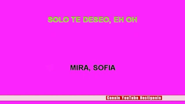 KARAOKE Sofia - Alvaro Soler смотреть онлайн