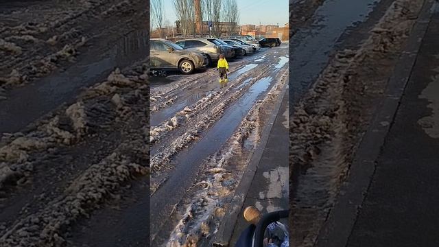 прогулки весной