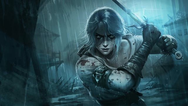 Цири - Дикая Охота | Ciri Sword Rain Lighting - Живые Обои смотреть онлайн