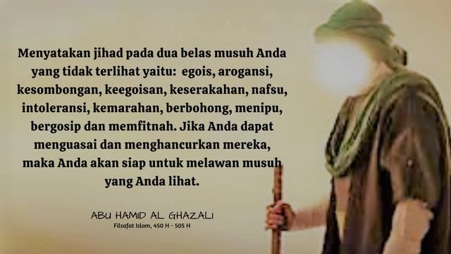 KATA KATA BIJAK ABU HAMID AL GHAZALI смотреть онлайн