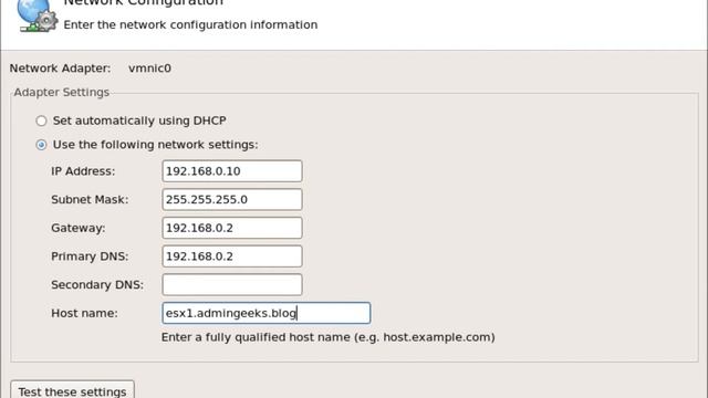 VMware ESX server in VMware Workstation смотреть онлайн