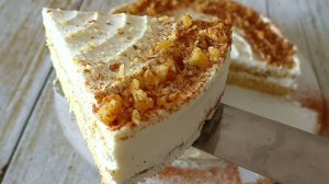 Кето Торт с рикоттой "Латте Долче". Рецепт без сахара и без глютена!