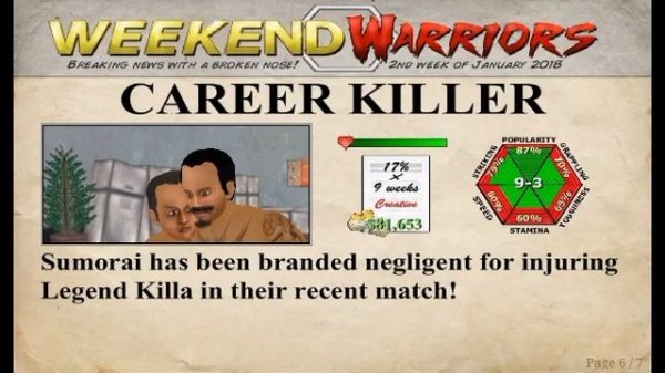 Weekend Warriors MMA: #3 Stop Being Bitches