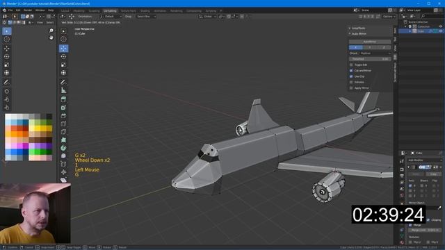 Let's model a BOEING 747 in 10 MINUTES - Blender 2.83 - ep. 28 смотреть онлайн