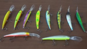 Лучшие глубоководные воблеры на судака и щуку из моей коллекции воблеров.