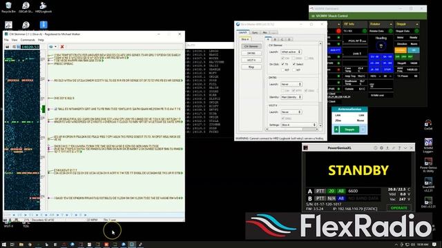 CW Skimmer Setup for SmartSDR смотреть онлайн