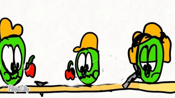 Piggy Tales pigs at work: Lunch Break!