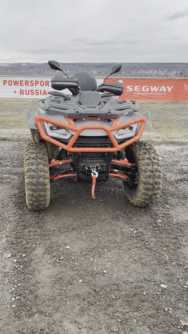 Широкая версия литрового Segway ATV смотреть онлайн