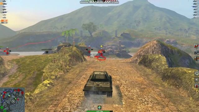 Бой на Pantera/M10 воин и 120000 серебра в WOT Blitz