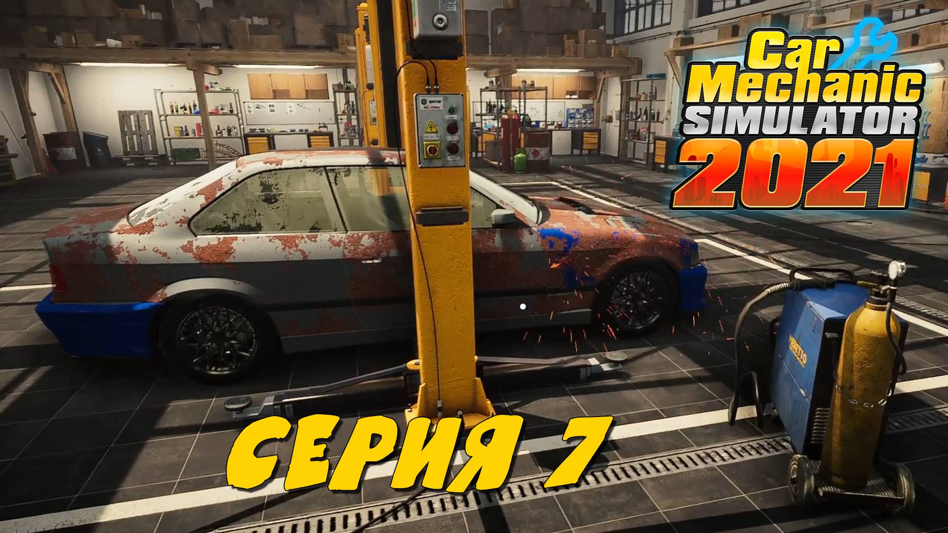 Car Mechanic Simulator 2021 #7 Купили покрасочную и загнали туда BMW