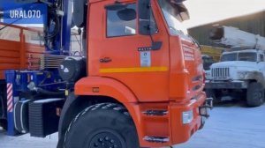 Сайгак КАМАЗ 43118 вездеход 6х6 бортовой с кму