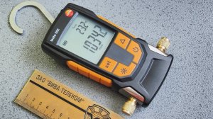 testo 552. Вакууммирование холодильной системы