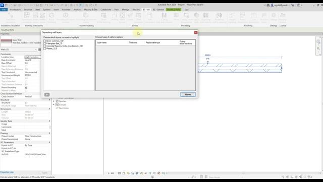 Revit plugin Split multilayer walls смотреть онлайн