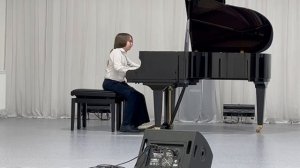 Ж.Бизе "Кукла" (Колыбельная) из цикла "Детские игры", исп. Иванова Е., Куимчиди А., 11 лет