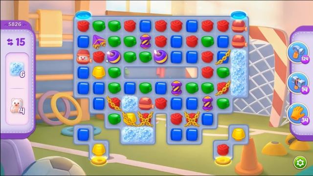 Homescapes Level 5826 - NO BOOSTERS 🏠 | SKILLGAMING ✔️