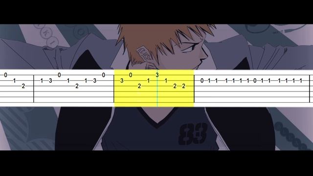 Bleach - Asterisk (Opening 1)【𝗧𝗔𝗕】|➤ GUITAR TUTORIAL смотреть онлайн