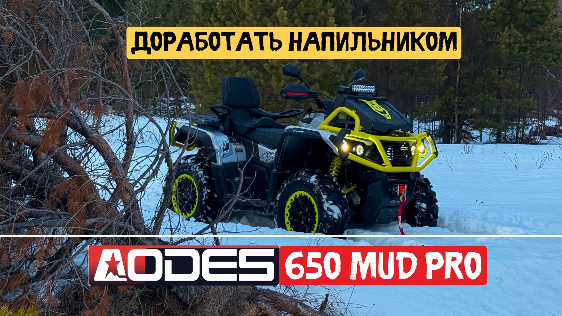 КИТАЙСКАЯ ИГРУШКА AODES 650 MUD PRO