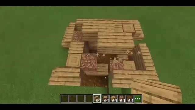 КАК ПОСТРОИТЬ ДОМ БОМЖА В МАЙНКРАФТ | Постройка Minecraft смотреть онлайн