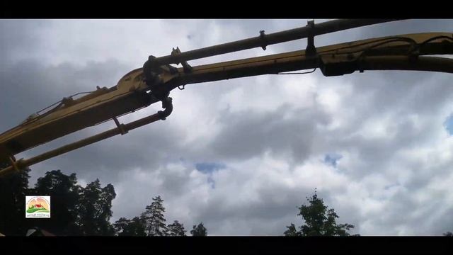 Площадка для зоны BBQ из бетона. смотреть онлайн