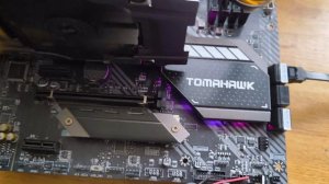 Материнская плата MSI MAG B550 Tomahawk, ATX, AMD B550, 4xDDR4, 2xPCIe, socket AM4, БУ