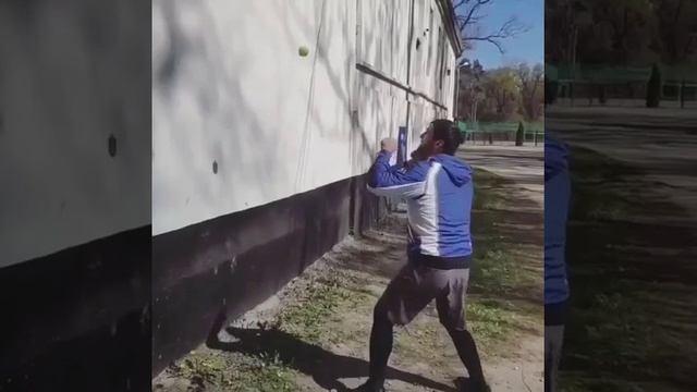 Работа с теннисным мячом смотреть онлайн