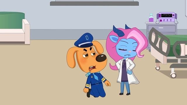 Sheriff Labrador , Please Open The Toilet Door! | Sheriff Labrador Police Animation смотреть онлайн